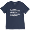 i think, therefore V-Neck Tee