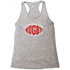 rugby a thugs game played by gentleman Racerback Tank
