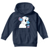arctic fox adopt Youth Hoodie