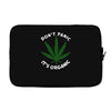 dont panic Laptop sleeve