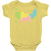 periodic table of america Baby Onesie