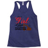 Just A Girl In Love With Her Heavy Equıpment Operator Racerback Tank