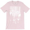 banksy street art zebra bar code T-Shirt