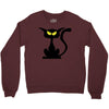black cat Crewneck Sweatshirt