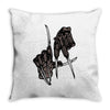 freddy krueger gloves Throw Pillow