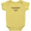 fear it delf and spiders Baby Onesie