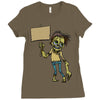 zombies (3) Ladies Fitted T-Shirt