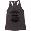 Super Cool Mimi Of A Freaking Awesome Granddaughter Racerback Tank