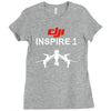 dji inspire one 1 men's t shirt Ladies Fitted T-Shirt