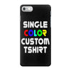 single color custom t shirt iPhone 7 Case