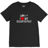 i' love my helicopter pilot V-Neck Tee