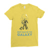 best dad in the galaxy Ladies Fitted T-Shirt