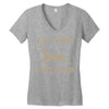 eat more fast food Women's V-Neck T-Shirt