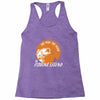 the man the myth the fishing Racerback Tank