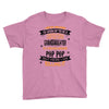 Super Cool Granddaughter Of A Freaking Awesome Pop Pop Youth Tee