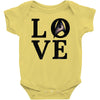 Love Star Trek Baby Bodysuit