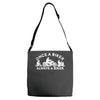 once a biker always a biker motorcycle Adjustable Strap Totes