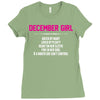 December Girl Hated By Many Ladies Fitted T-Shirt