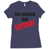 retirement (2) Ladies Fitted T-Shirt