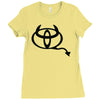 toyota parodie diable Ladies Fitted T-Shirt