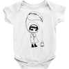 winter girl Baby Onesie