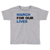 March For Our Lives Toddler T-shirt