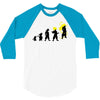 goku evolution (black) 3/4 Sleeve Shirt