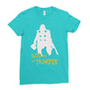 god of thunder Ladies Fitted T-Shirt