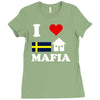 new swedish house mafia Ladies Fitted T-Shirt