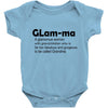 glam ma Baby Bodysuit