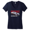 mad max interceptor ideal birthday gift or present Women's V-Neck T-Shirt