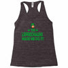 leprechauns made me do it Racerback Tank
