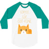 cattfeine mug 3/4 Sleeve Shirt