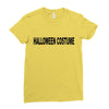 halloween costume Ladies Fitted T-Shirt