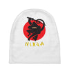 love ninja monkey banana Baby Beanies