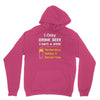 drink beer 3 days a week Unisex Hoodie