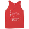 rabbit duck white Tank Top