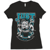 mad man Ladies Fitted T-Shirt