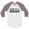 grill sergeant 3/4 Sleeve Shirt