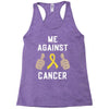 Me Against Cancer Racerback Tank