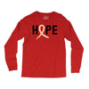 Hope Uterine Cancer Awareness Long Sleeve Shirts