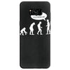 banksy funny human evolution indie Samsung Galaxy S8 Case