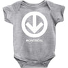 montreal metro Baby Onesie