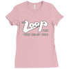 the loop where Chicago rocks 97.9 fm 98 fm radio station Ladies Fitted T-Shirt