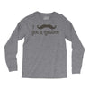 mustache Long Sleeve Shirts