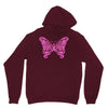 breast cancer butterfly Unisex Hoodie