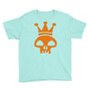 king skull emo club pirate dance music reggae Youth Tee