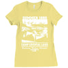 camp crystal lake summer 1980 Ladies Fitted T-Shirt