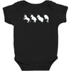 unicorn devolution Baby Bodysuit