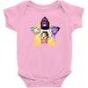the crystal gems Baby Bodysuit